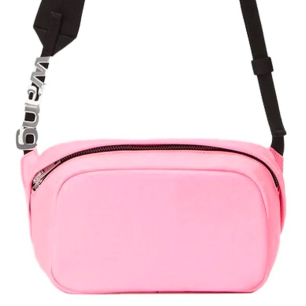 ALEXANDER WANG Heiress Sport Crossbody Bag In Nylon Pink